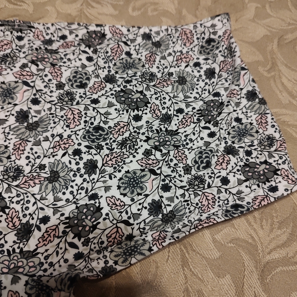 🖤🦄🖤 Whimsical Vintage Deadstock Floral Paisley Cotton Cheeky Boy Shorts - M - Picture 8 of 11